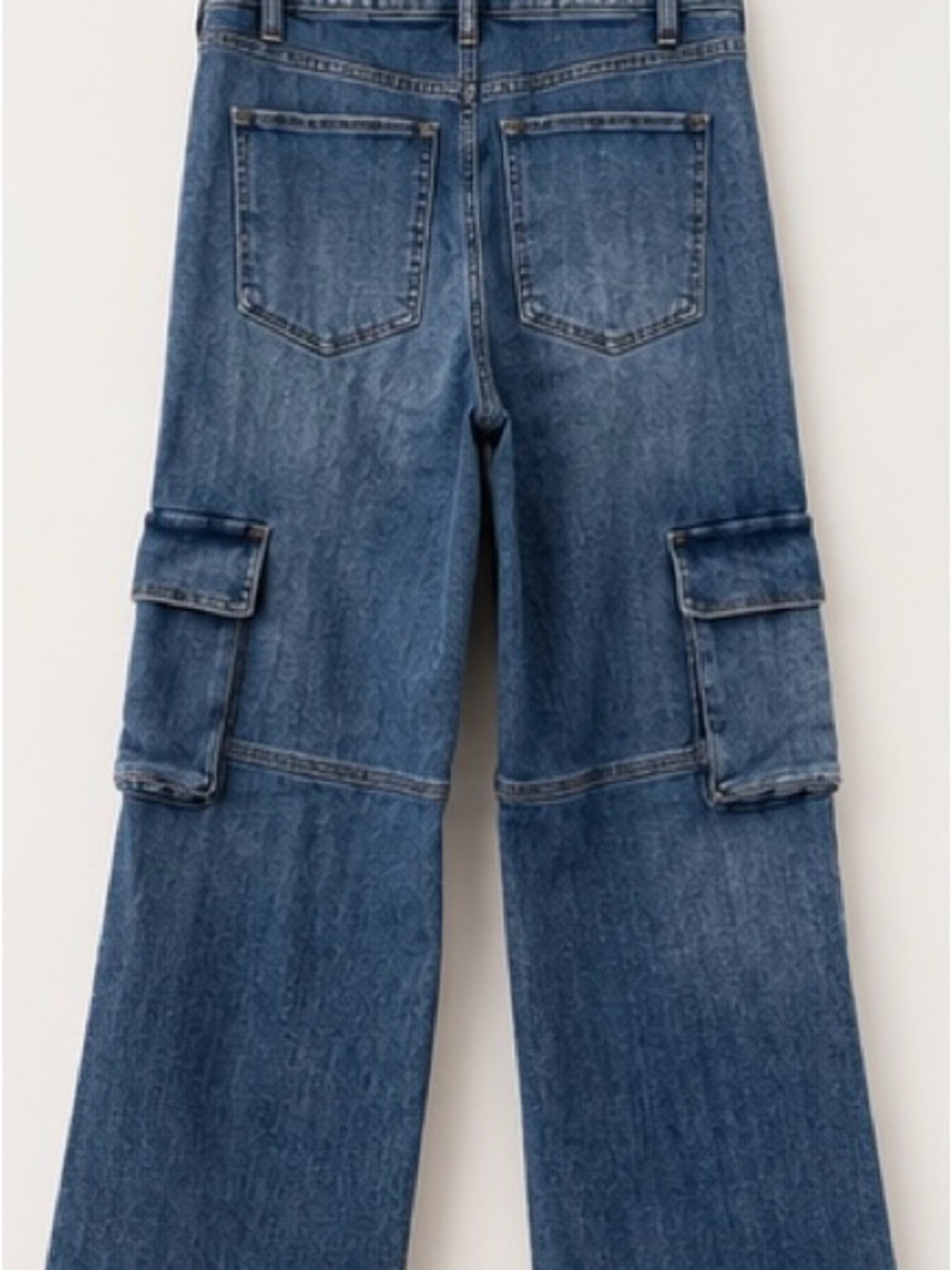 KUT from the Kloth Jodi Fab Ab Wide Leg Cargo Jeans | High Rise | Size 0 - Picture 5 of 11